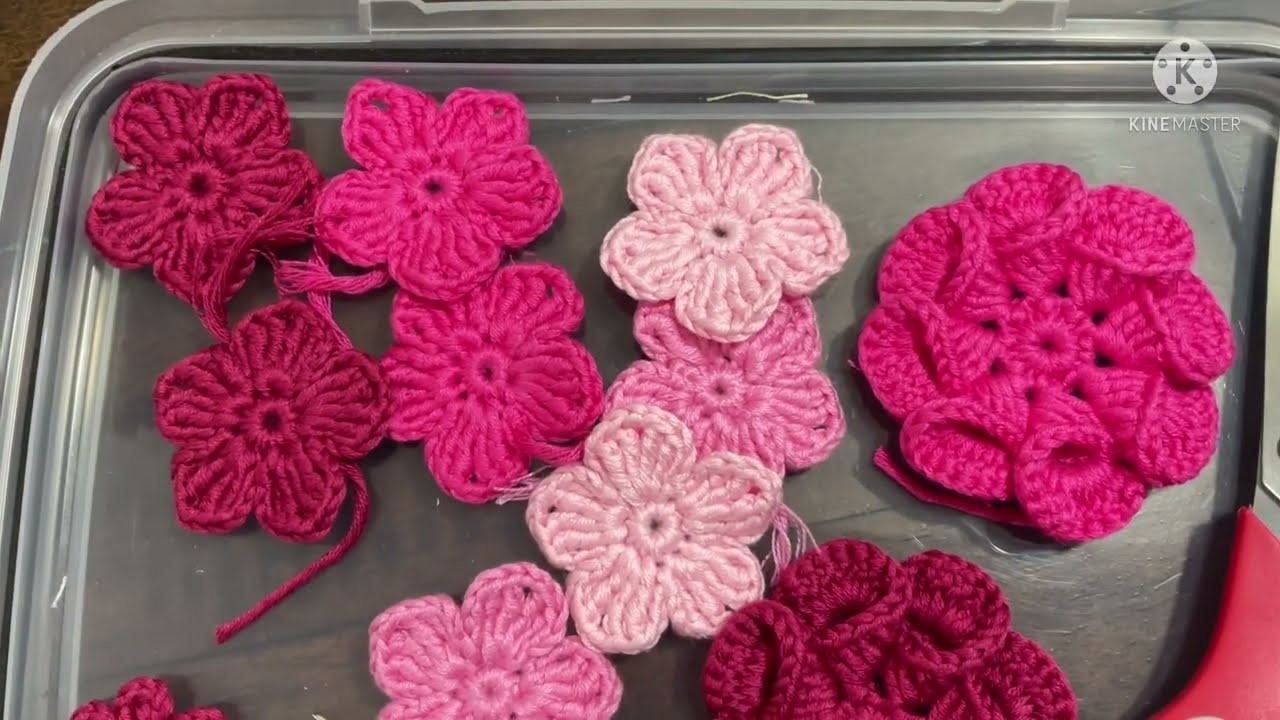 Crochet flower