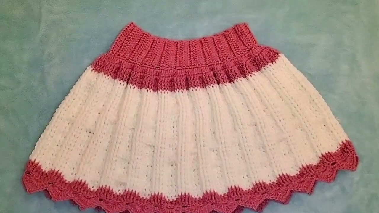 Crochet skirt