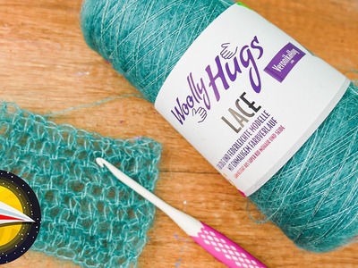Crocheter avec la laine Woolly Hugs Lace | Test de laine