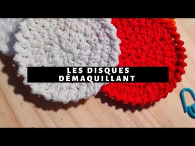 Disque de démaquillage #crochet