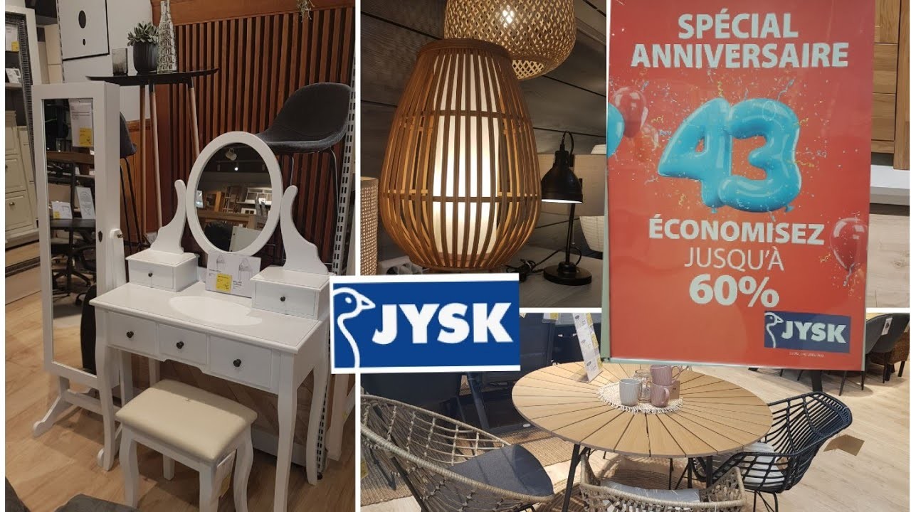 JYSK arrivage et promotion jusqu'a -60% ????decoration et meuble #arrivage #jysk #decorationinterieur