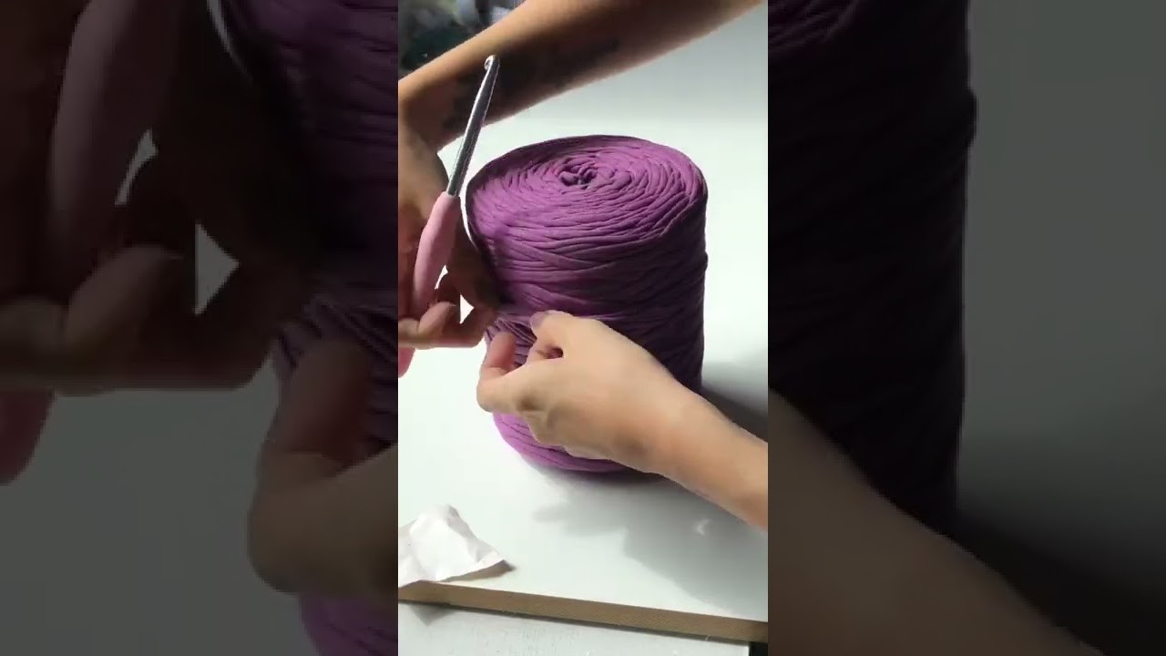 Violet bag crochet #crochet #bag #bagcrochet