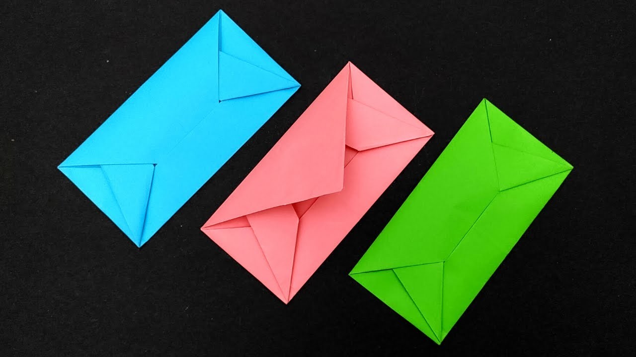 Comment Faire Une Enveloppe en Papier Pliage - Origami TUTO