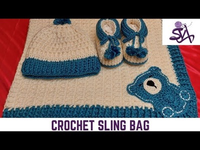 Crochet Baby Set||Baby Blanket||Baby Beanie||Baby Shoes|| ShynzYarnArt