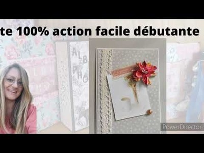 Tuto carte débutante facile et 100% action.