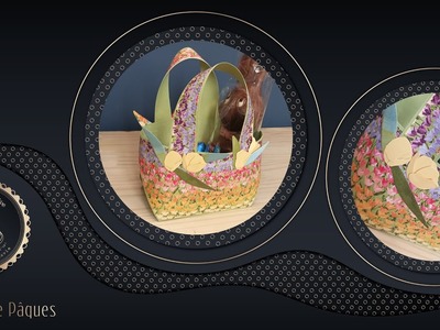 Tuto scrapbooking {3D} « Panier de Pâques » de Rêverie & Récréative