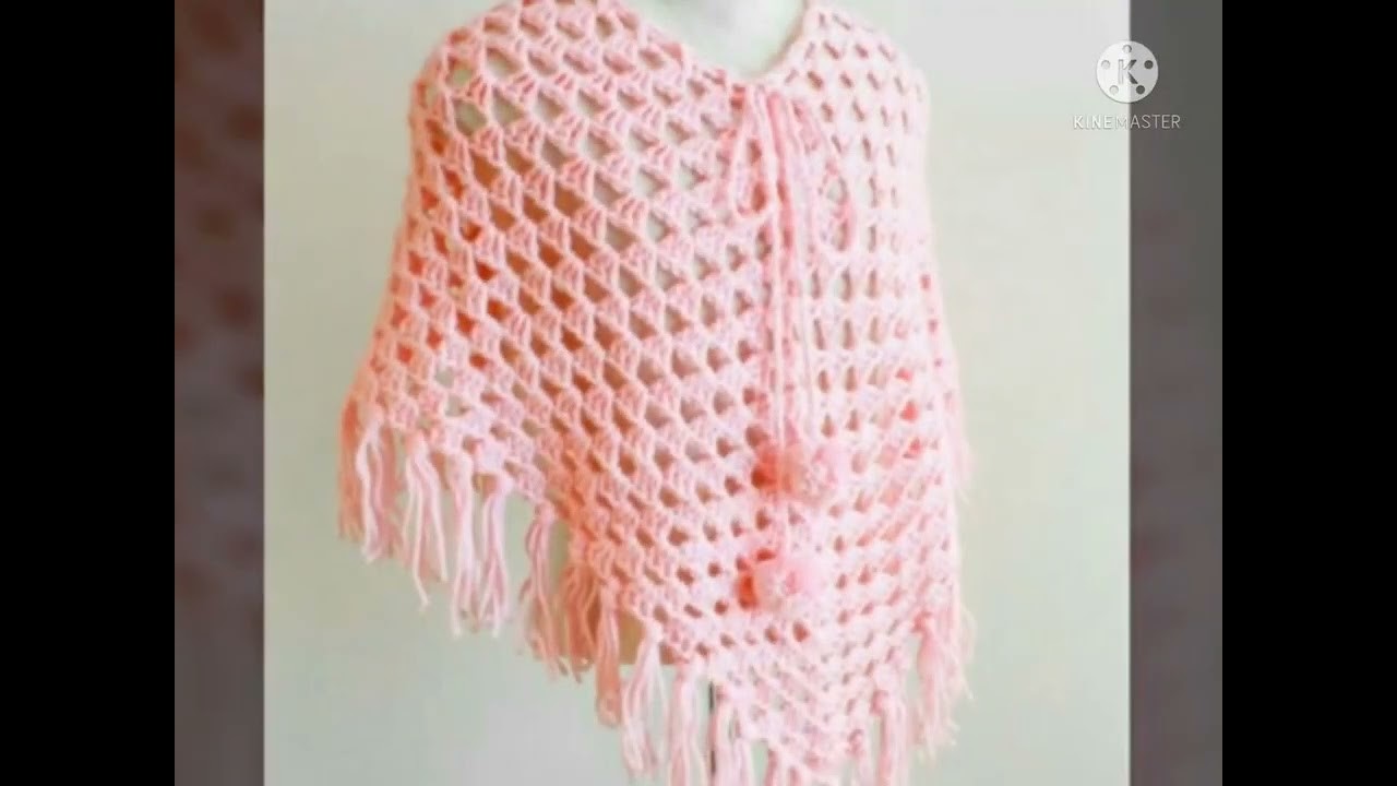 Crochet poncho design ????????