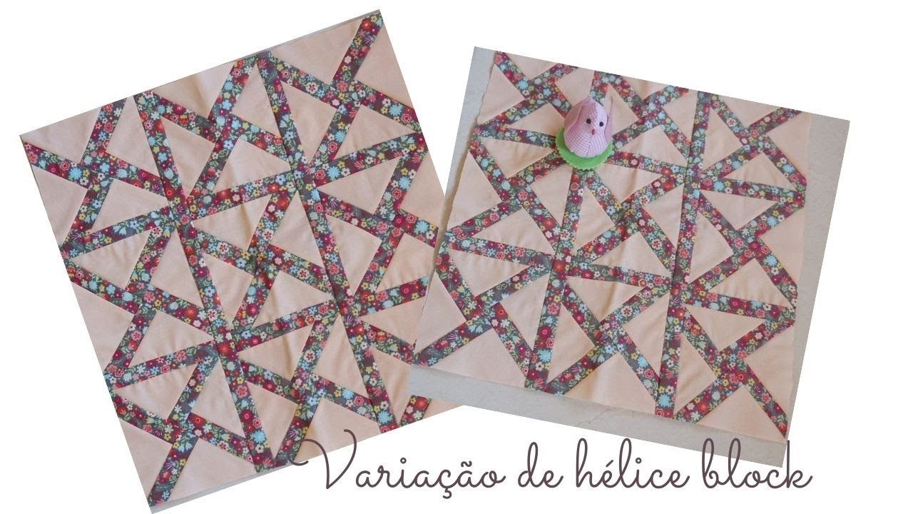 Hélice block  patchwork