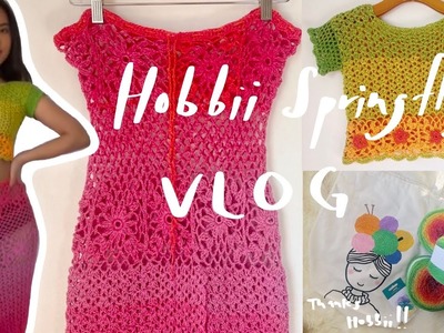 Hobbii Springfling Challenge | Crochet Vlog