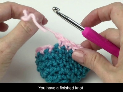 Crochet: Fastening off