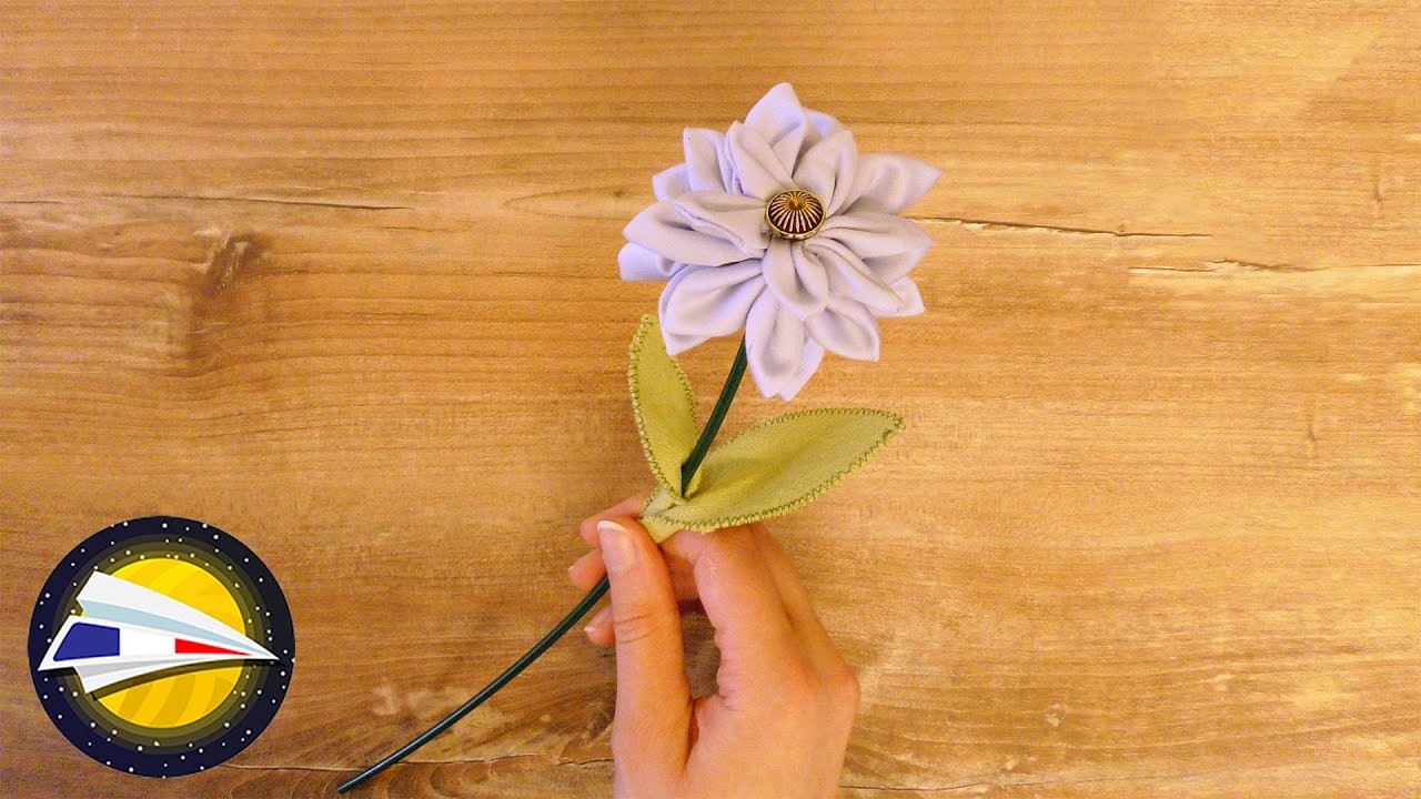Coudre une fleur en tissu | DIY Déco et idée cadeau | DIY