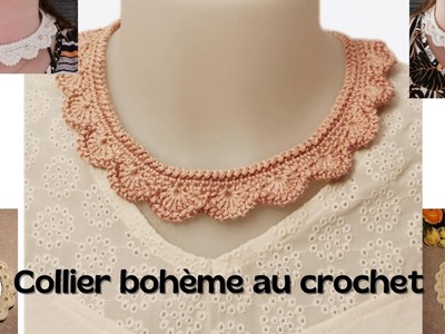 Crochet collier