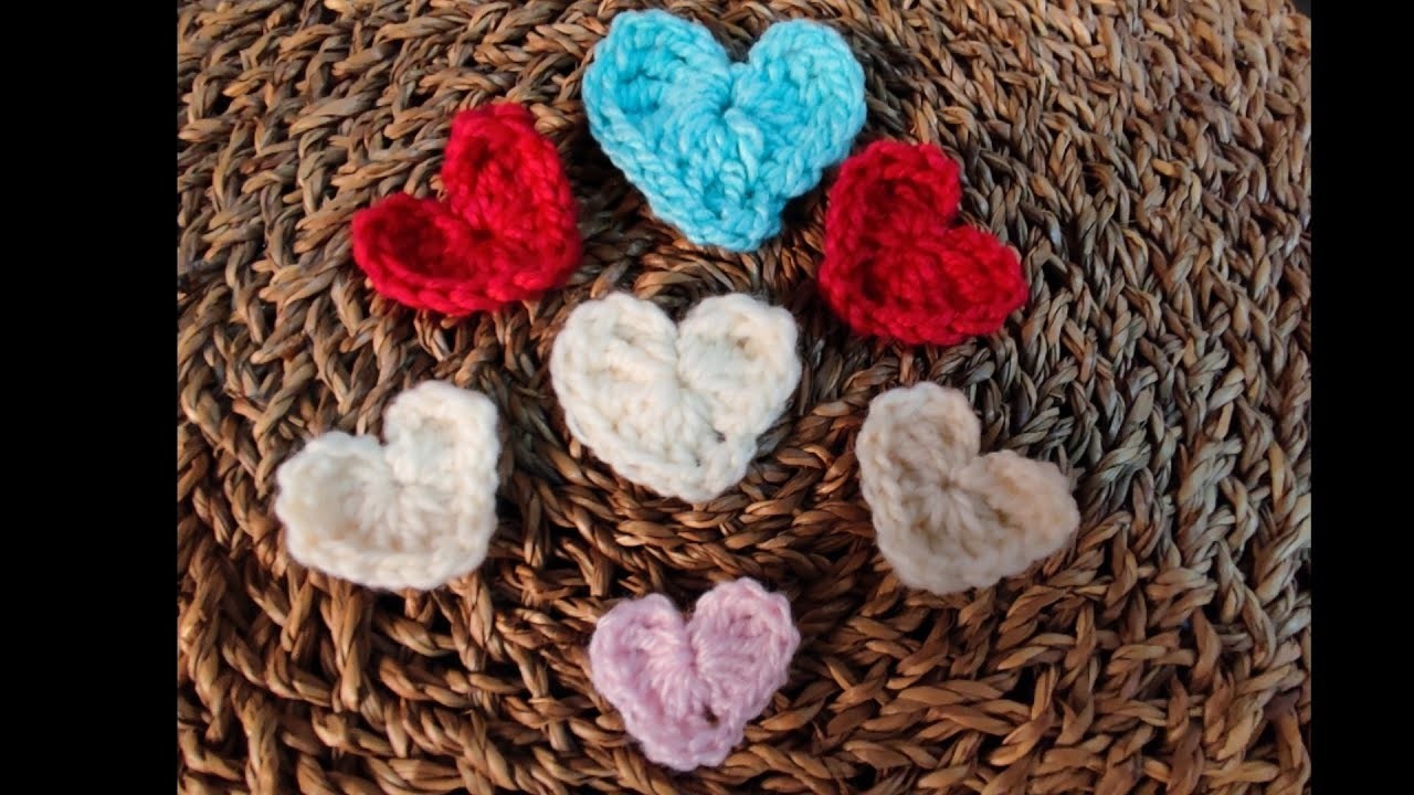 Crochet facile Un mignon petit  coeur