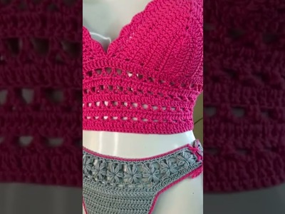 DIY Bikini a crochet #crochet #alexandracrochet