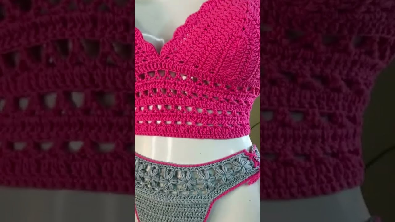 DIY Bikini a crochet #crochet #alexandracrochet