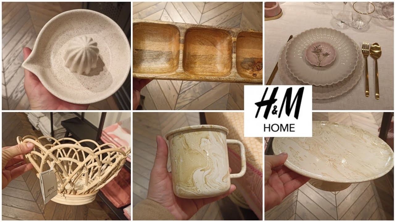 H&M HOME ARRIVAGE LA VAISSELLE ET ACCESSOIRES DE CUISINE