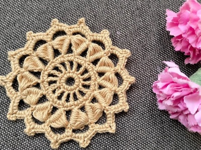 Napperon au crochet???????? facile à réaliser pour les amoureux de crochet n'hésitez pas à le refaire ????????????????