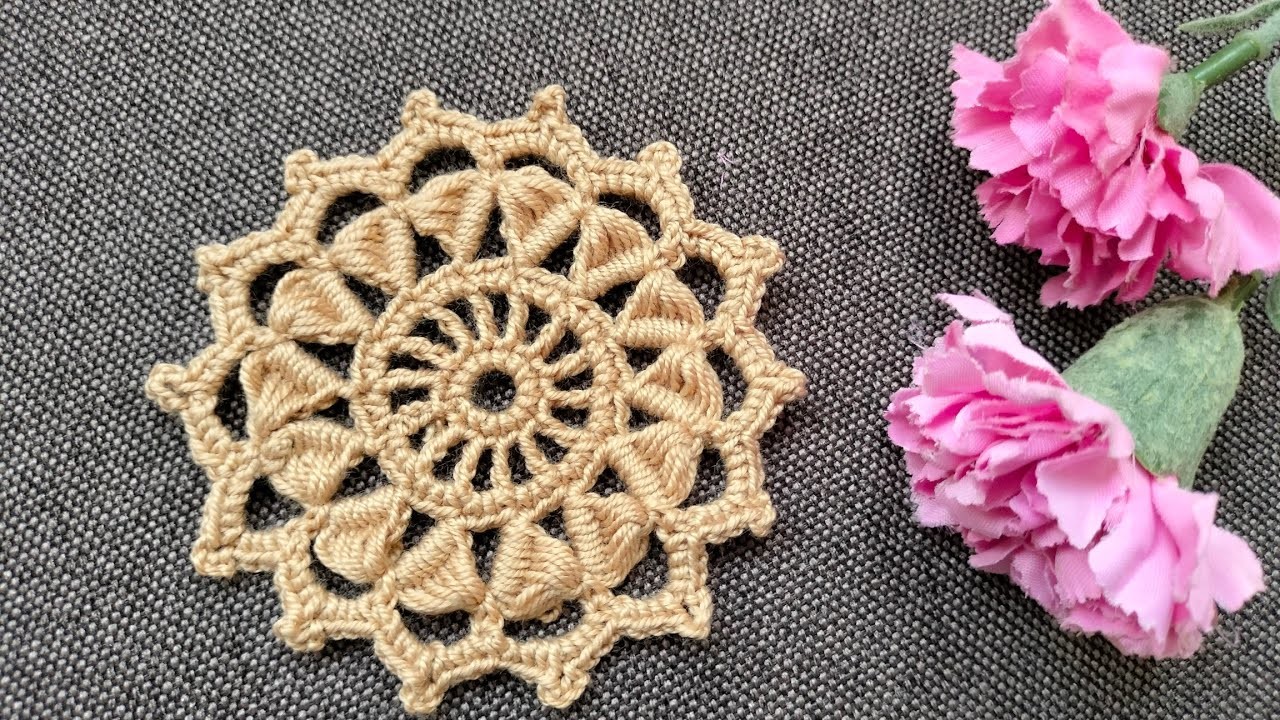Napperon au crochet???????? facile à réaliser pour les amoureux de crochet n'hésitez pas à le refaire ????????????????