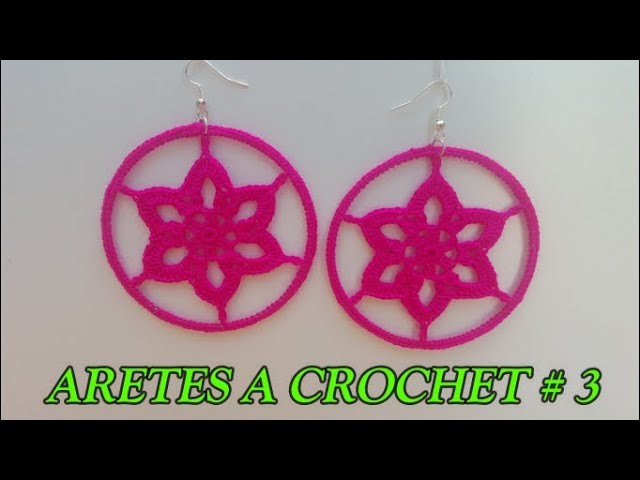ARETES A CROCHET NO.3