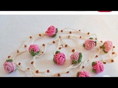 Crochet Flower jwellery