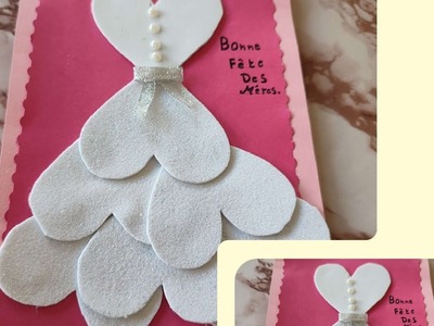 Diy. . Carte facile pour la fête des mères