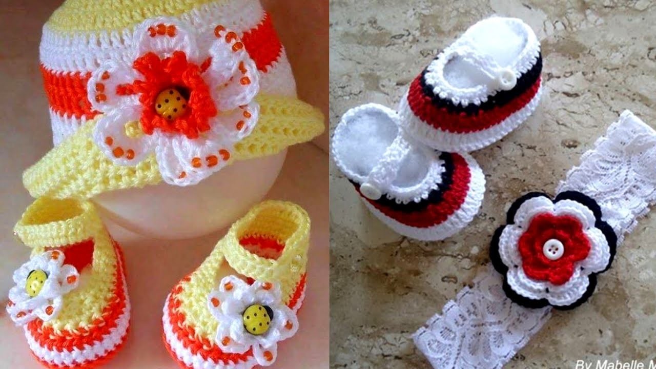 Crochet Baby Flip Flop,Crochet Baby Booties,Crosia Frock Design,क्रोशिया फ्रॉक ,#beautyhorizonandart