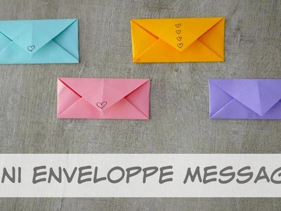 Mini Enveloppe Message pour la Fête des Mères