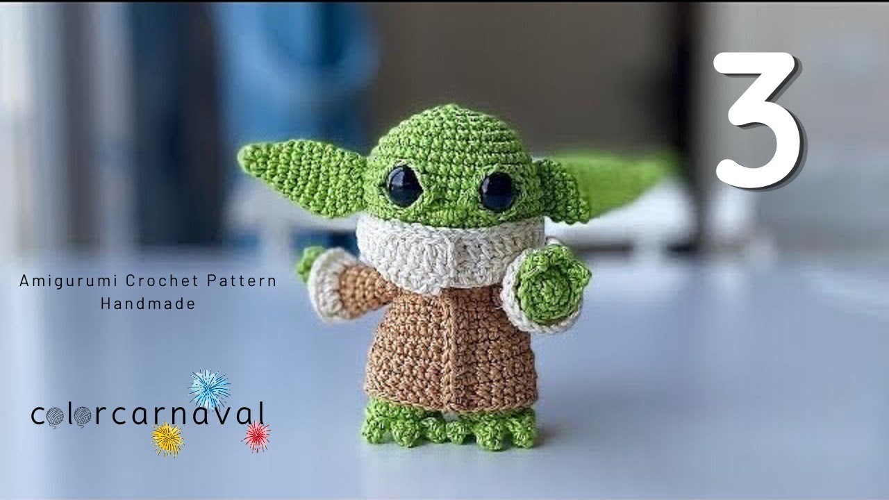 Baby Yoda | How to Crochet | Part 3