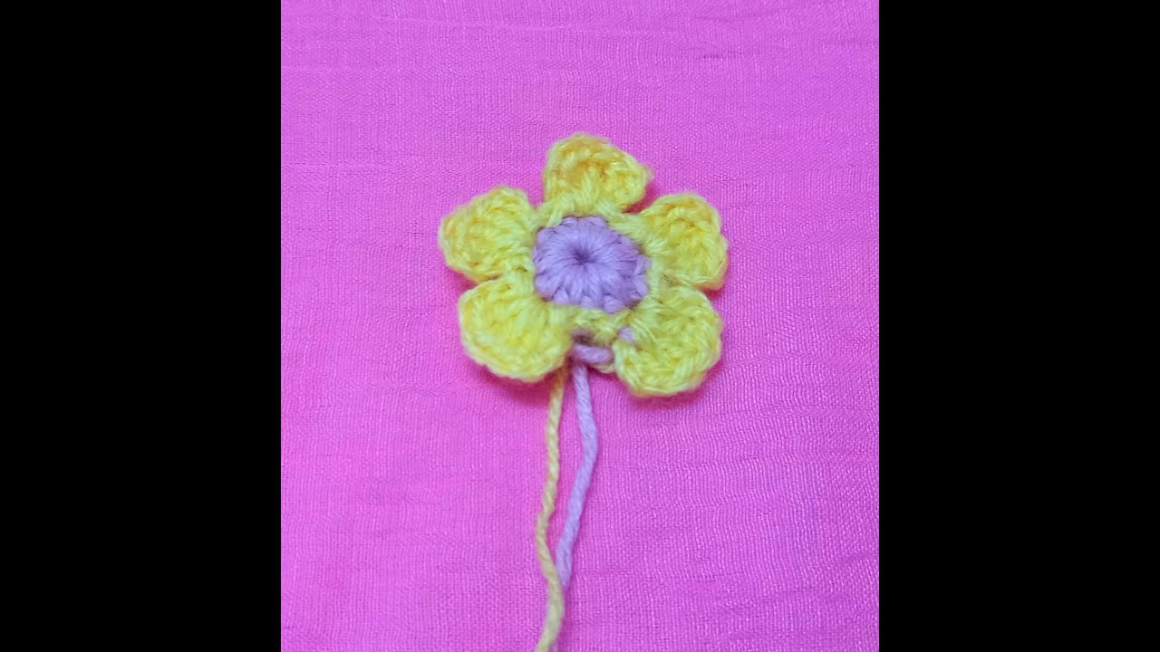 Crochet flower №2