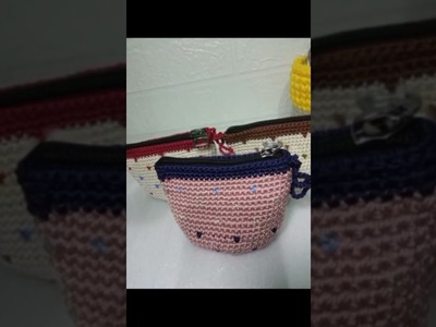 Crochet wallet coin || domoet koin || souvenir
