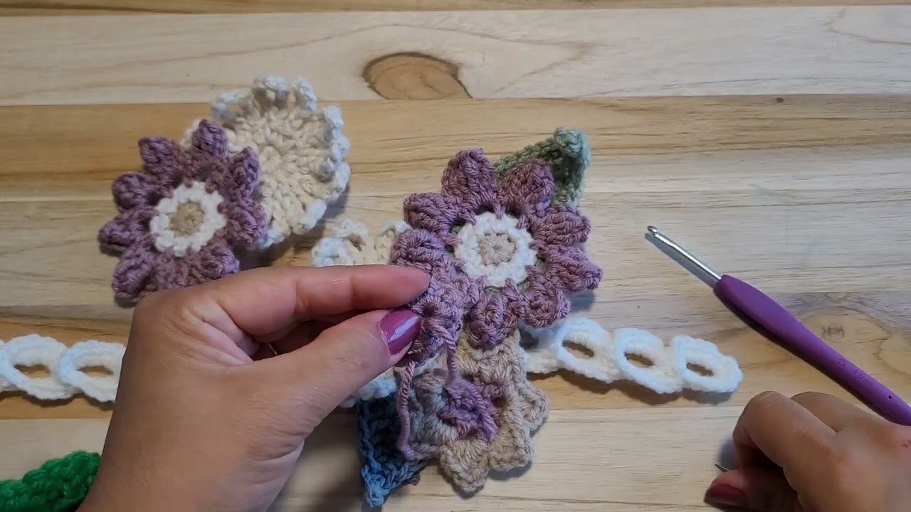 Crochet flower 3