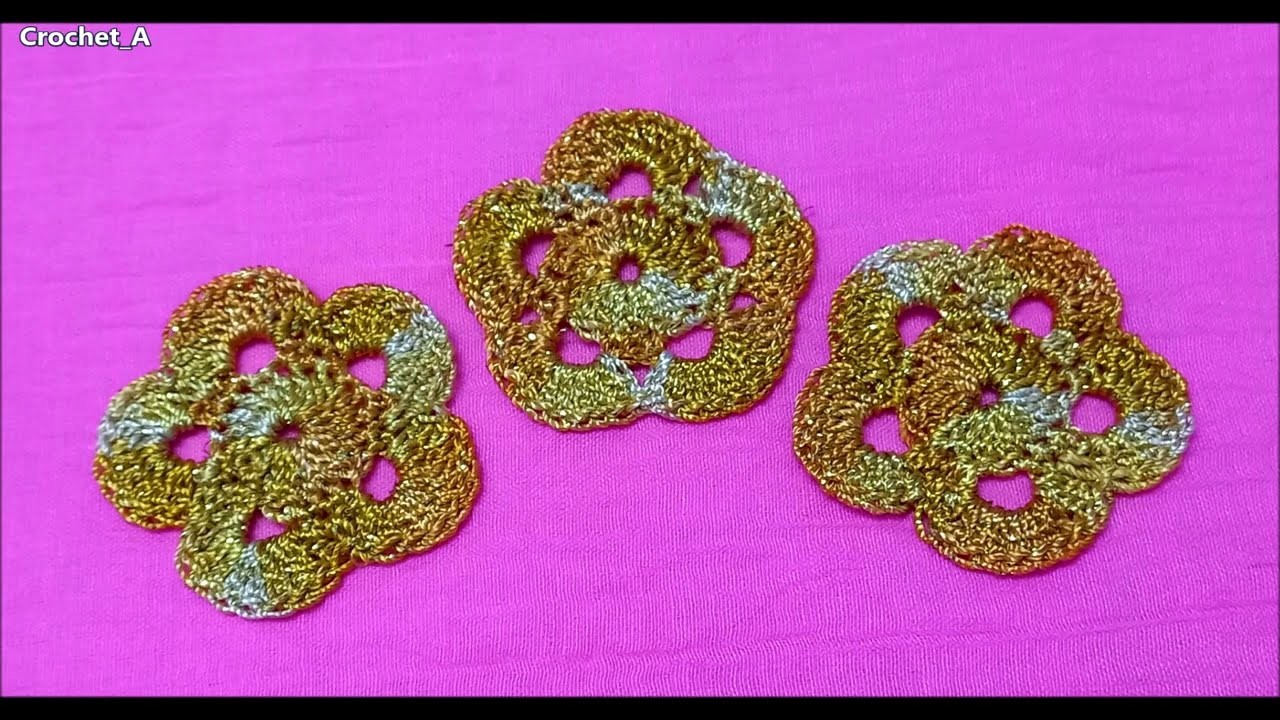 Crochet flower №3