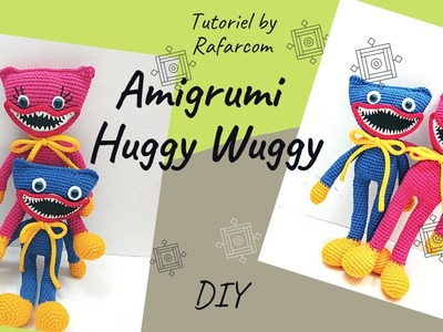 Crochet Huggi Wuggy special droitiers