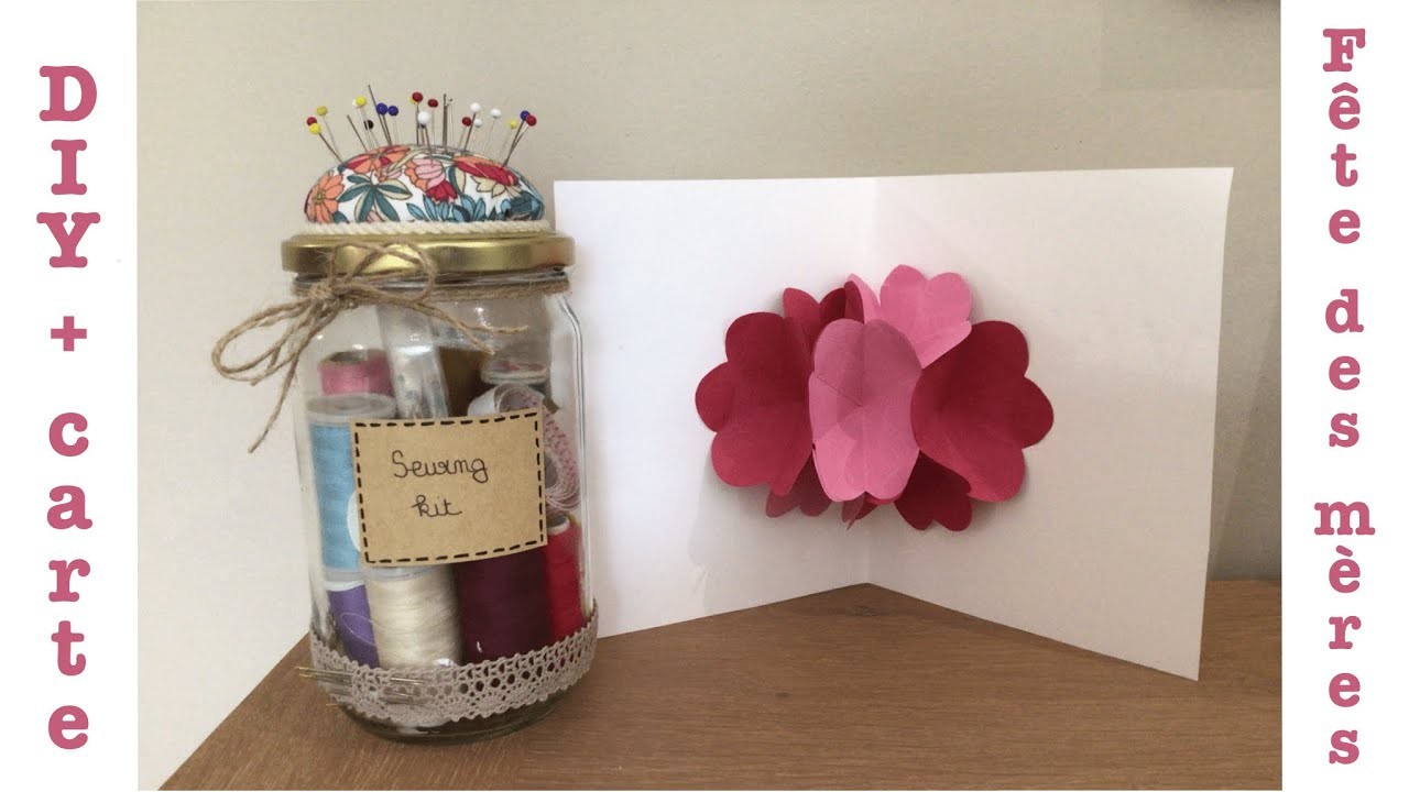 DIY UTILE + une carte pour la fête des mères