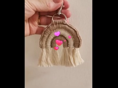 Porte clé au crochet.crochet keychain