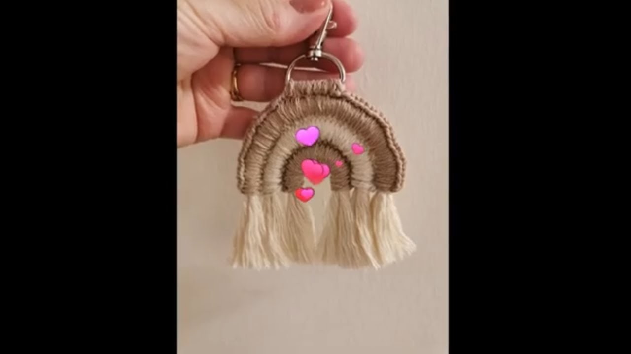 Porte clé au crochet.crochet keychain