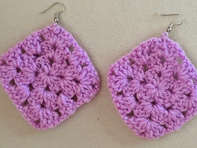 Toute boucle d’oreilles en crochet rapide et facile ????
