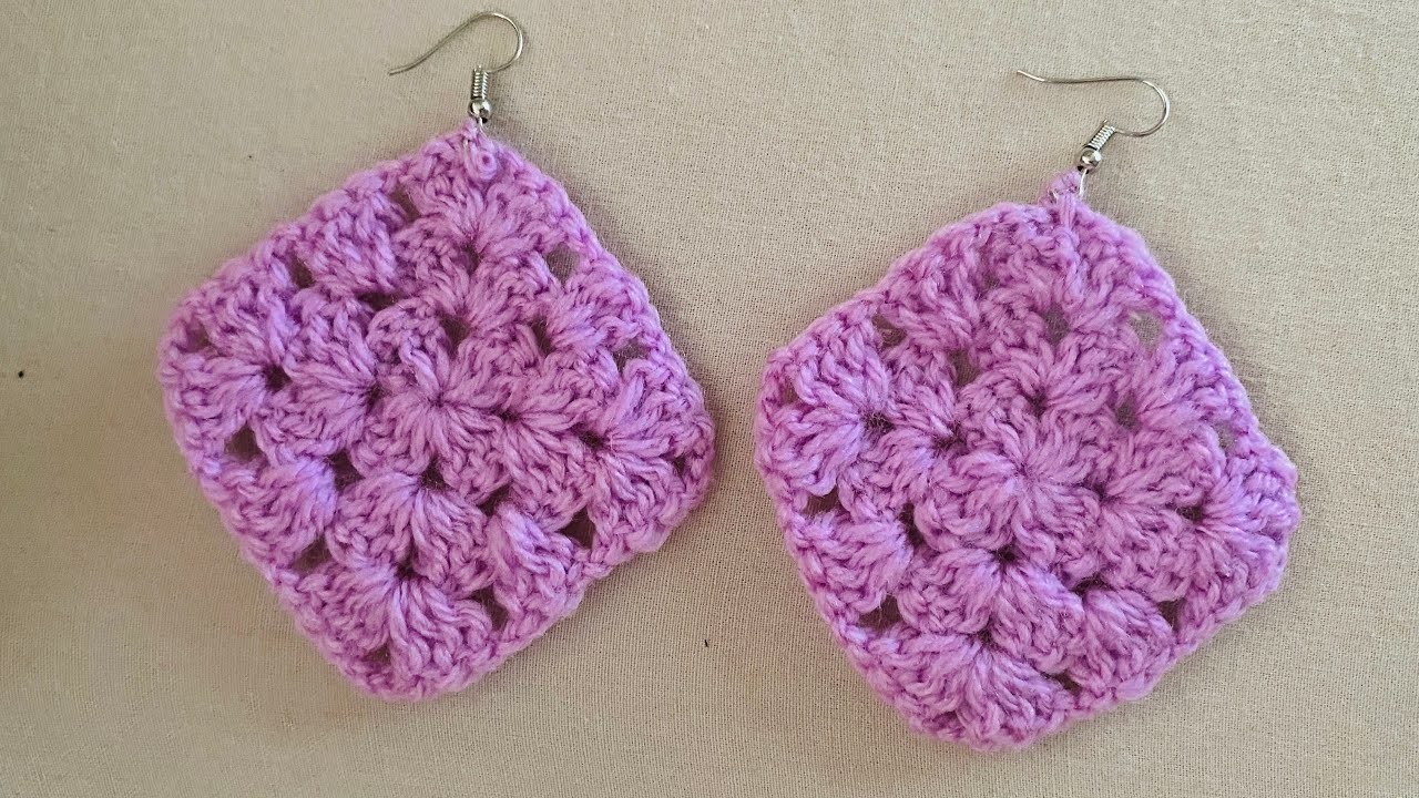 Toute boucle d’oreilles en crochet rapide et facile ????