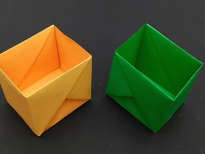 Boite papier simple || Origami boite || Idées diy travaux manuel