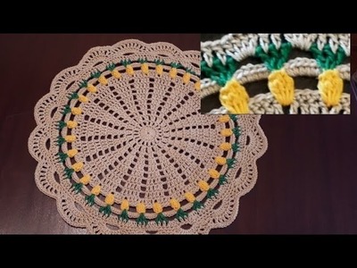 Crochet Carrot Doily