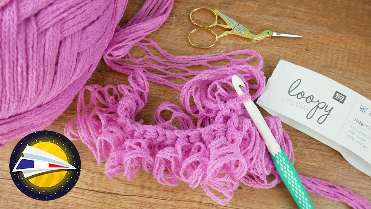 Crocheter avec le fil Loopy Creative de Rico Design | Test de laine