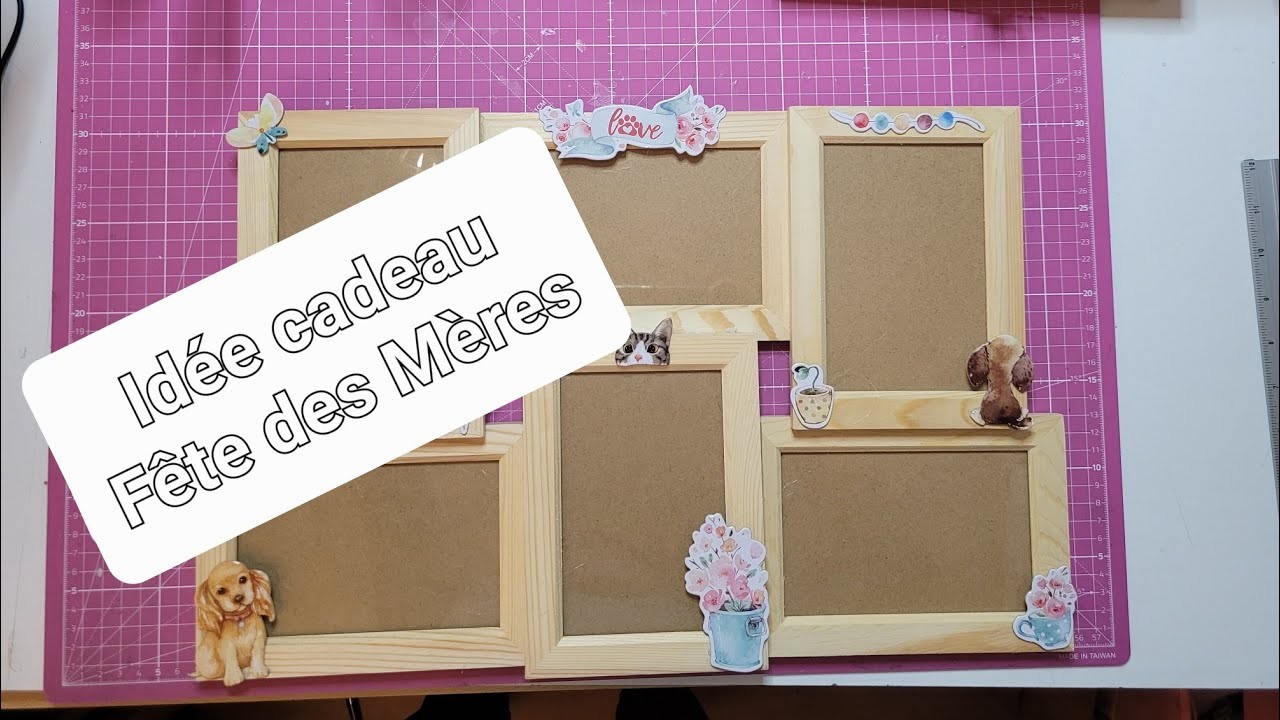 Idee cadeau fete des meres : jolie cadre