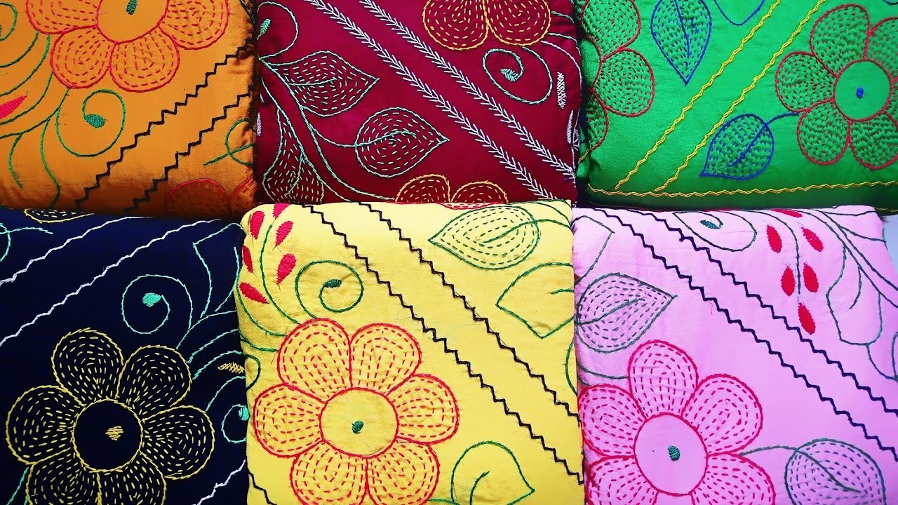 Bangladeshi traditional hand embroidery nakshi kantha|গর্জিয়াস নকশীকাথাঁ|bistar ki design