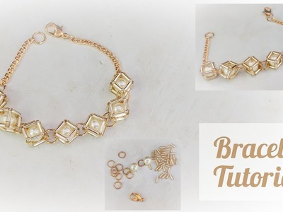 Bugle Beads cube Bracelet Tutorial. Bracelet Tutorial. DIY Bracelet. Beads Bracelet