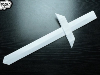 Comment faire une épée en papier _ Épée Origami _ Sans colle