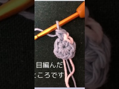 #crochet #細編み#singlecrochet #細編みの数え方