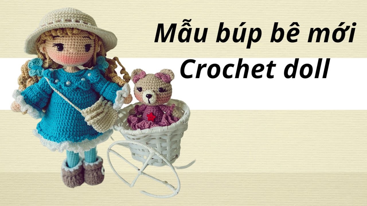 Anihandmade, handmade doll, crochet doll pattern