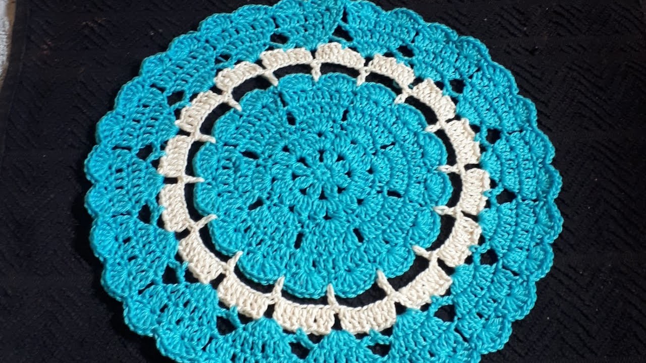 Crochet Hearts Doily