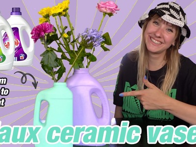 DIY | Faux ceramic vases. Rosalie Boom #132