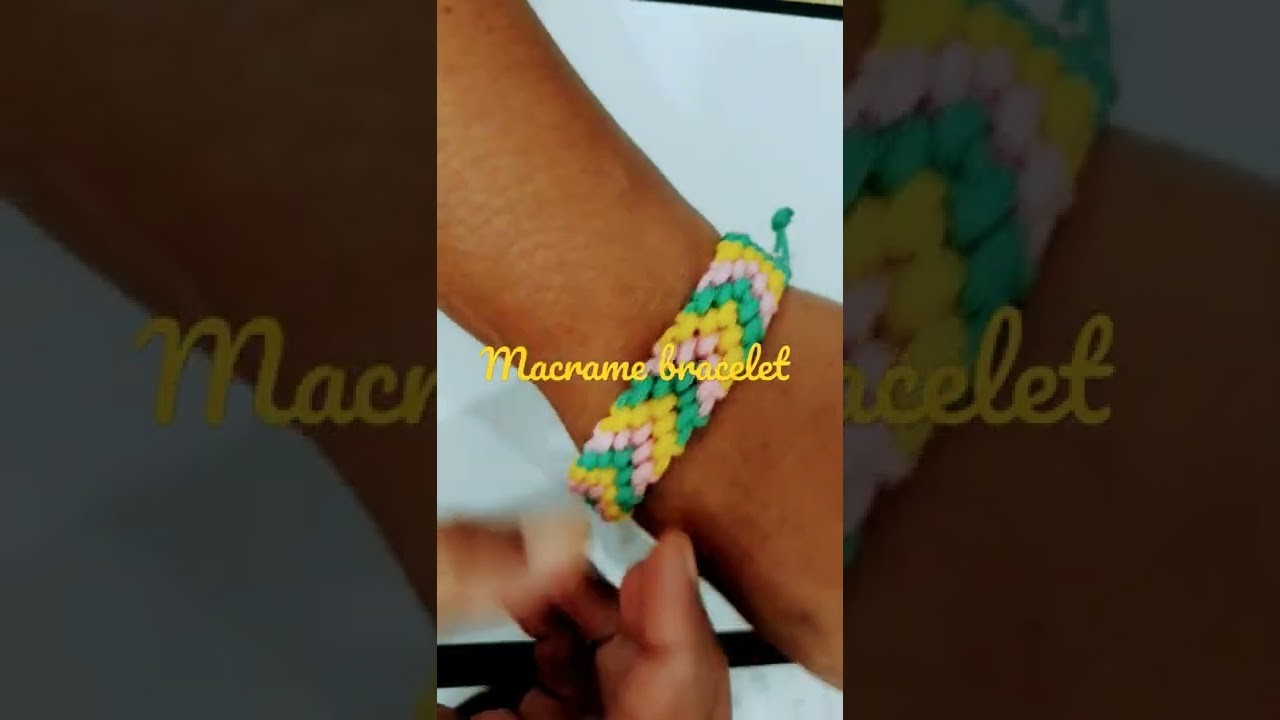 Macrame bracelet